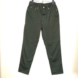 Levi Strauss size 12 Women's Olive green jeans NWOT